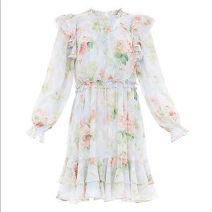 Needle & thread- abagail rose mini dress